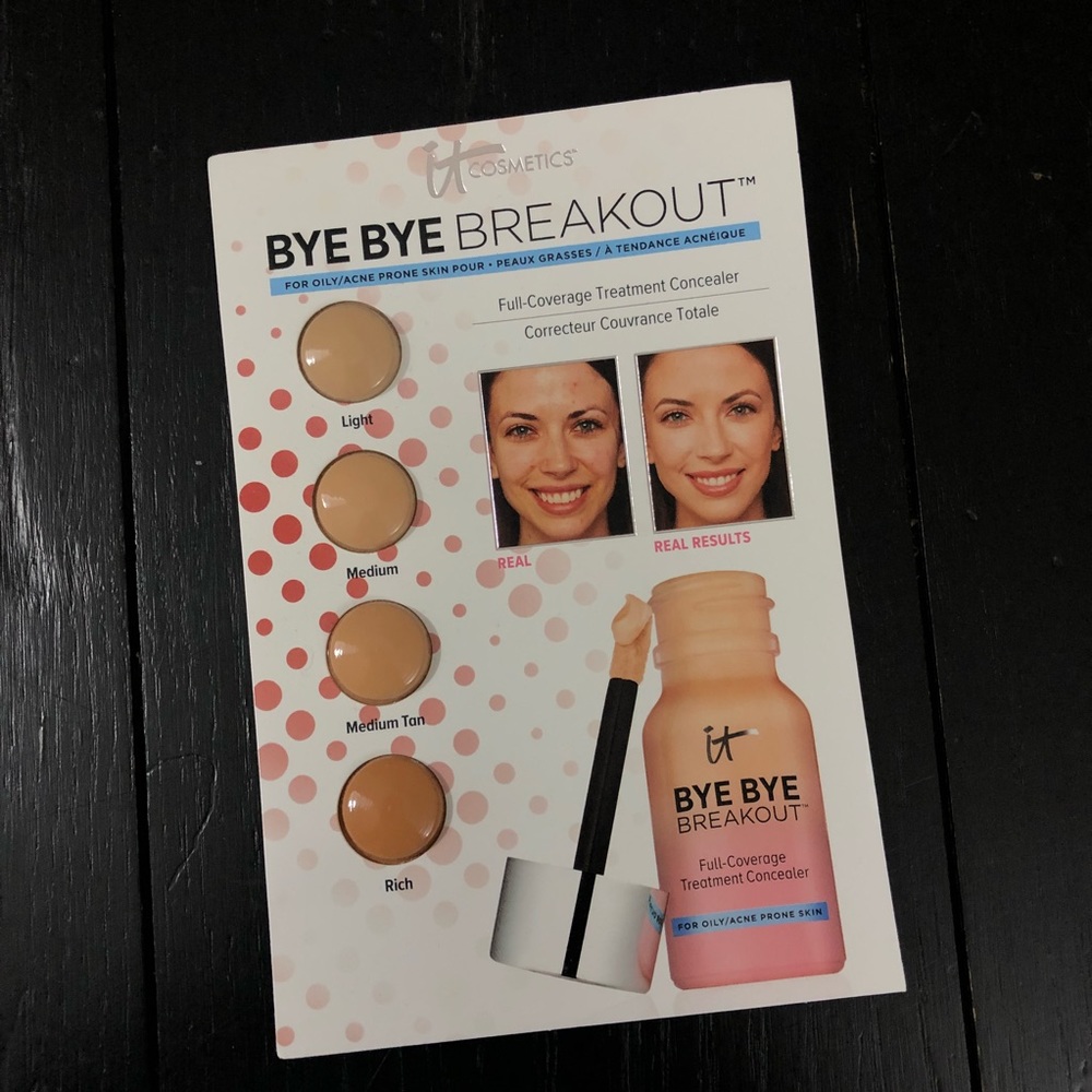 it cosmetics bye bye breakout concealer sample
